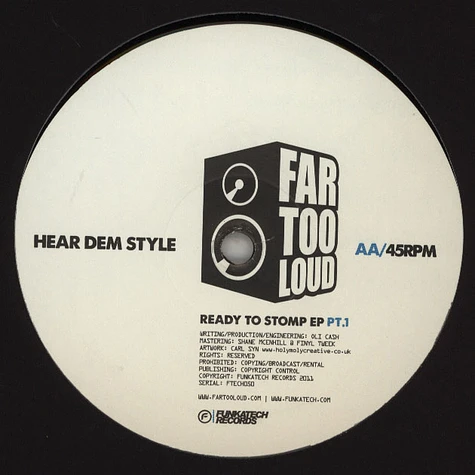 Far Too Loud - Ready To Stomp Ep Pt. 1