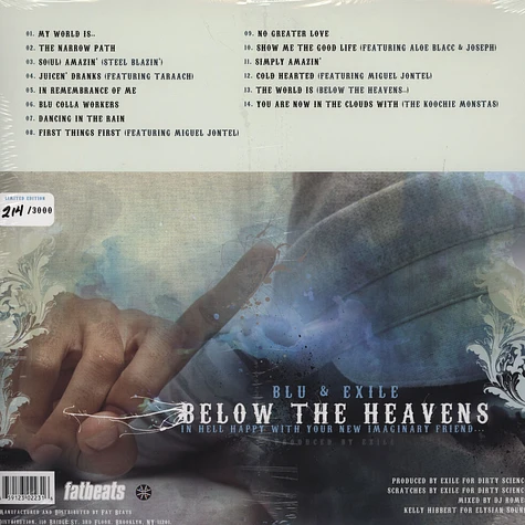 Blu & Exile - Below The Heavens Blue Edition