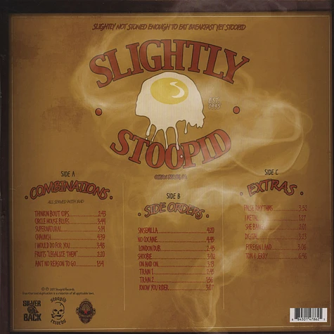 Slightly Stoopid - Slightly Not Stoned Enough To Eat Breakfast Yet