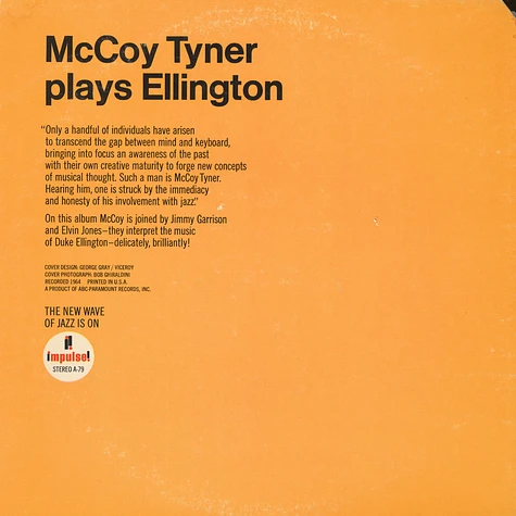 McCoy Tyner - McCoy Tyner Plays Ellington