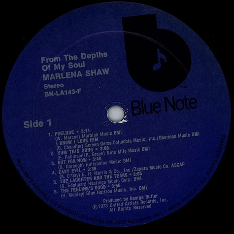 Marlena Shaw - From The Depths Of My Soul