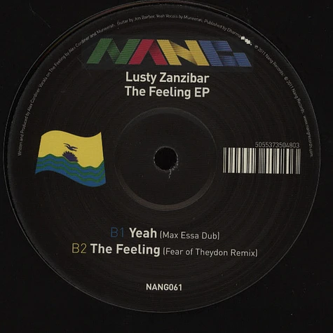 Lusty Zanzibar - The Feeling EP