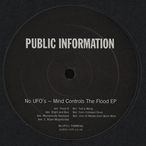 No UFO's - Mind Controls The Flood EP