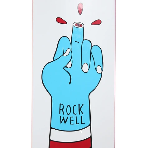Rockwell - Half The Finger Skateboard 8 Inch