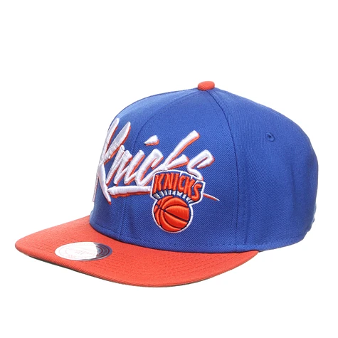 Mitchell & Ness - New York Knicks NBA Vice Script Snapback Cap