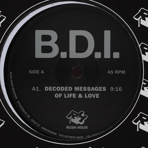 B.D.I. - Decoded Messages Of Life & Love