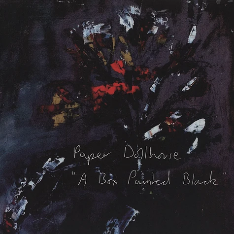 Paper Dollhouse - A Box Painted Black