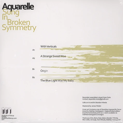 Aquarelle - Sung In Broken Symmetry