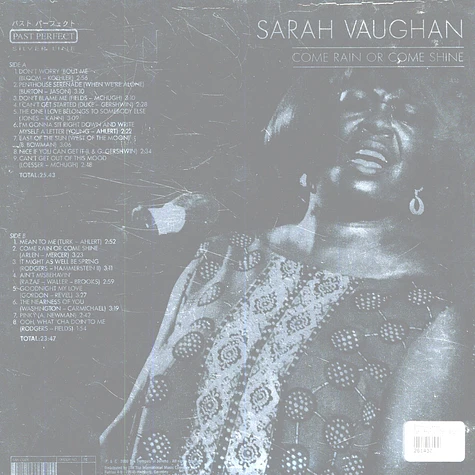 Sarah Vaughan - Come Rain Or Come Shine