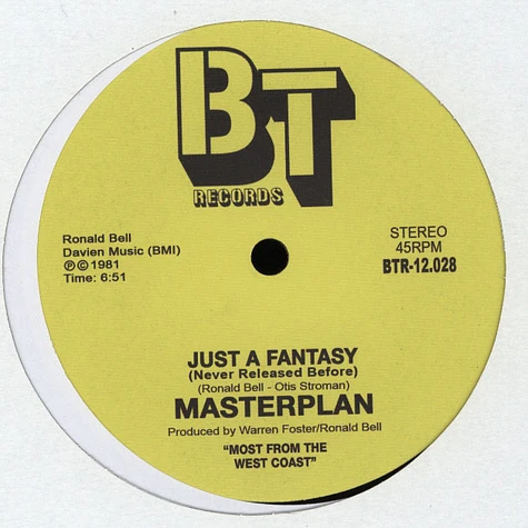 Masterplan / Franklin - Just A Fantasy / Future Love