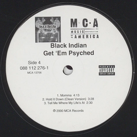 Black Indian - Get Em psyched