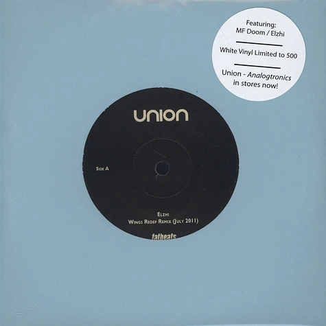 Union Analogtronics x Damu The Fudgemunk - Wings feat. Elzhi / Coco Mango feat. MF Doom