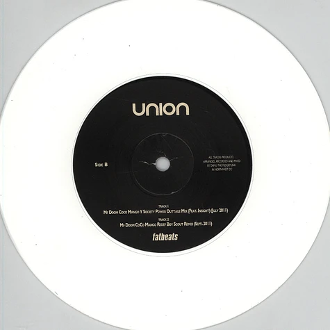 Union Analogtronics x Damu The Fudgemunk - Wings feat. Elzhi / Coco Mango feat. MF Doom