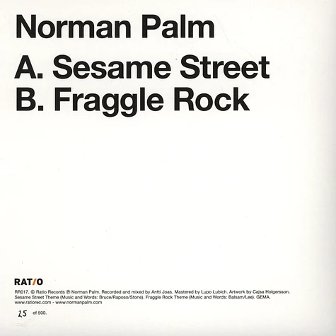 Norman Palm - Sesame Street