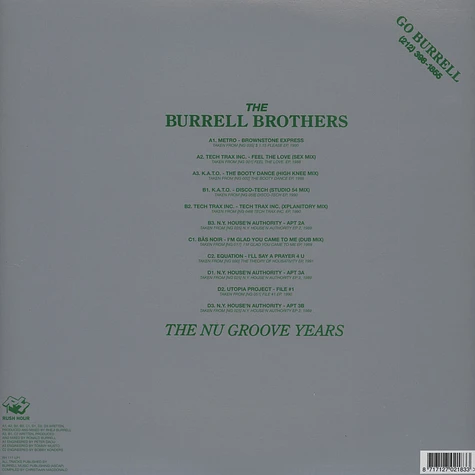 The Burrell Brothers - The Nu Groove Years Part 1: 1988 - 1992
