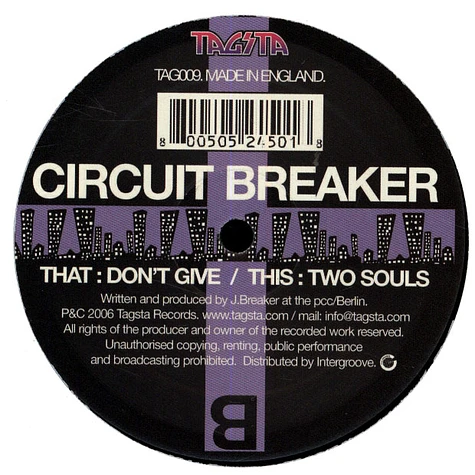 Circuit Breaker - Don't Give / Two Souls