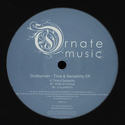 Dubbyman - Time & Sensibility EP