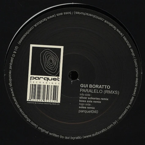 Gui Boratto - Paralelo Remixes