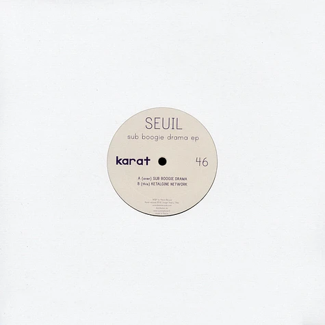 Seuil - Sub Boogie Drama EP