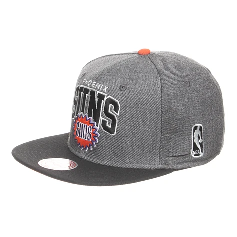 Mitchell & Ness - Phoenix Suns NBA Arch W/Logo G2 Snapback Cap