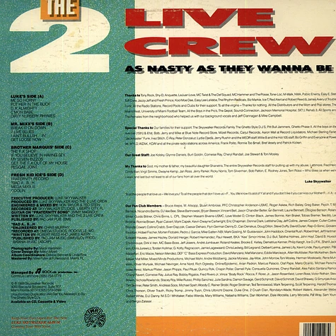 2 Live Crew - As Nasty As They Wanna Be