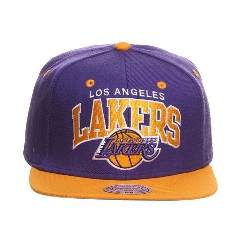 Mitchell & Ness - Los Angeles Lakers NBA Arch 2 Tone Snapback Cap