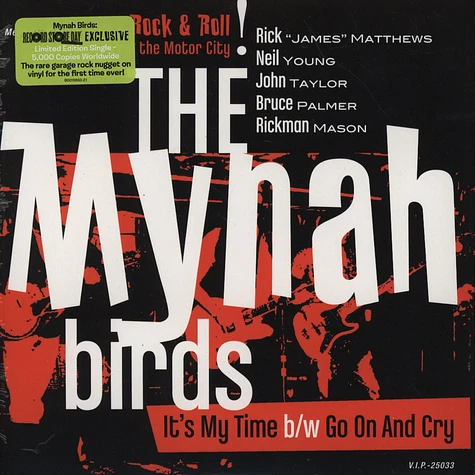 The Mynah Birds - It's My Time