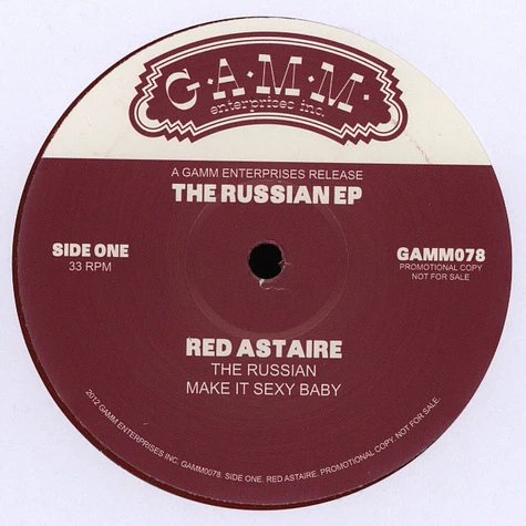 Red Astaire - The Russian EP