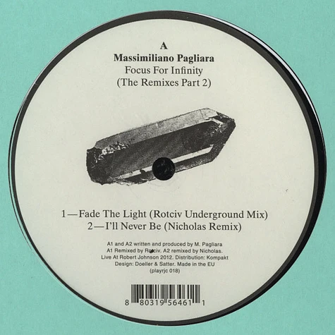 Massimiliano Pagliara - Focus For Infinity - The Remixes Pt. 2