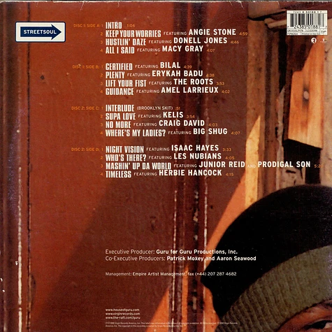 Guru - Jazzmatazz (Streetsoul) - Vinyl 2LP - 2000 - US - Original