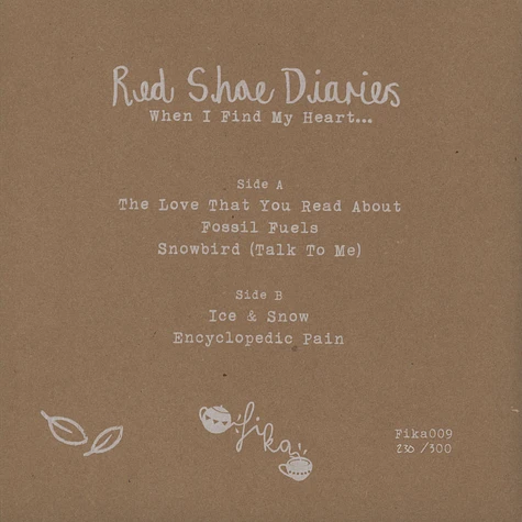 Red Shoe Diaries - When I Find My Heart...