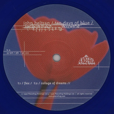 John Beltram - Ten Days Of Blue