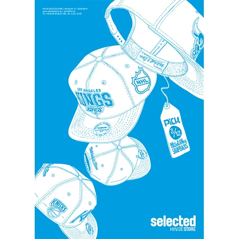 Mitchell & Ness - Snapbacks Poster