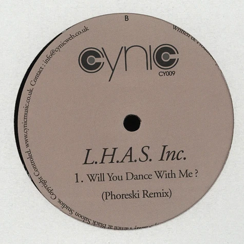 L.H.A.S Inc - Will You Dance With Me