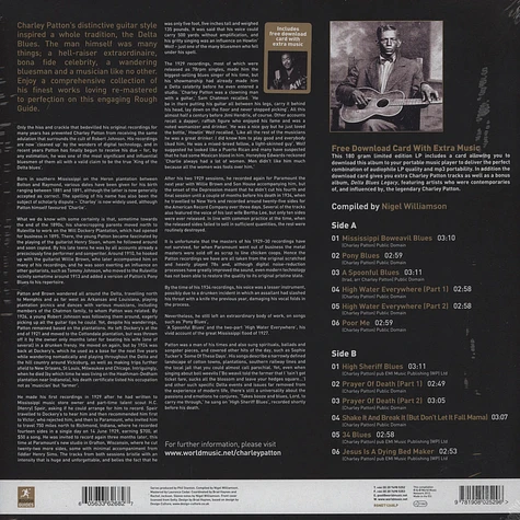 Charley Patton - The Rough Guide to Charley Patton