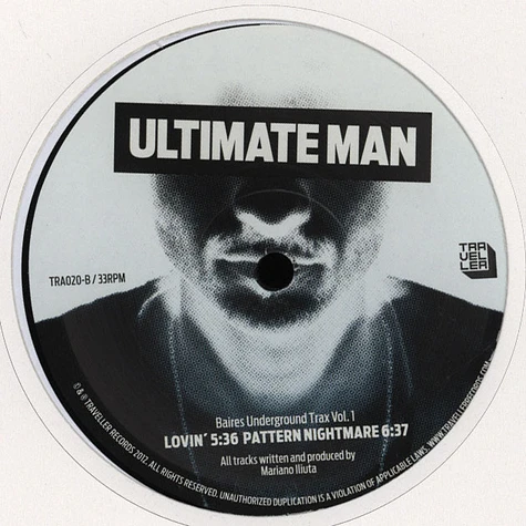 Ultimate Man - Baires Underground Trax Volume 1