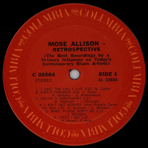 Mose Allison - Retrospective