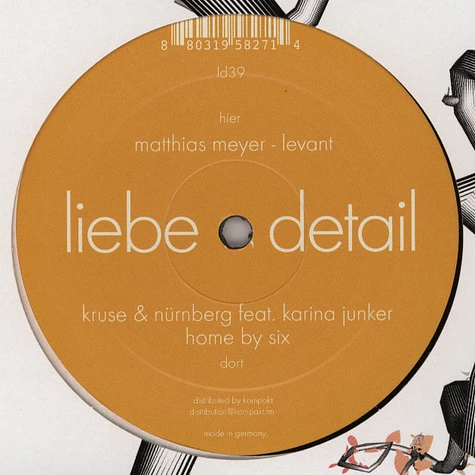 Kruse & Nürnberg / Matthias Meyer - Home By Six Feat. Karina Junker / Levant