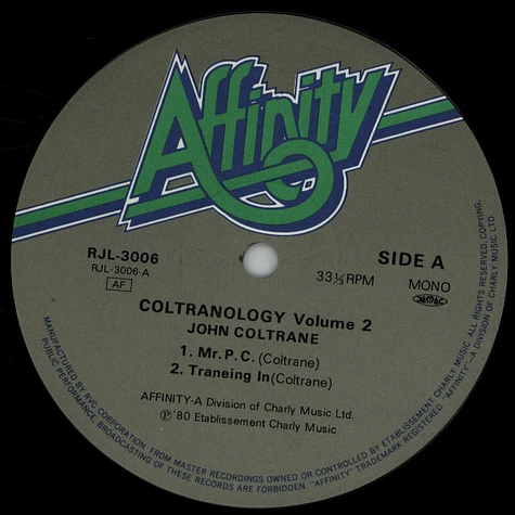 John Coltrane - Coltranology Volume 2