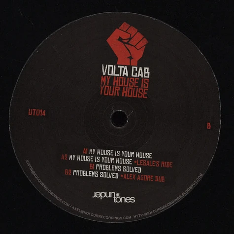 Volta Cab - My House Is Your House EP