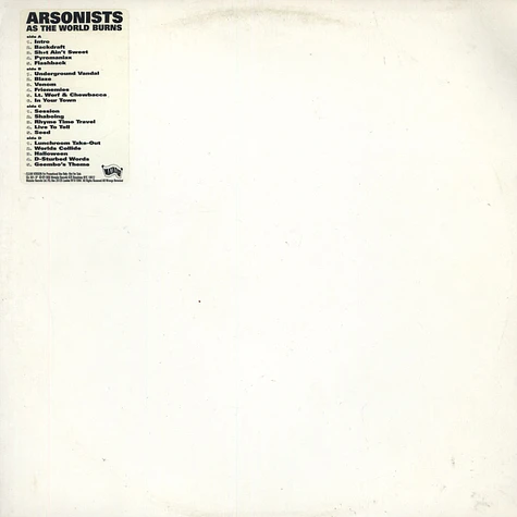 The Arsonists - As The World Burns