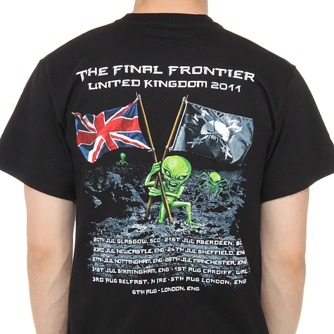 Iron Maiden - Final Frontier UK Event T-Shirt