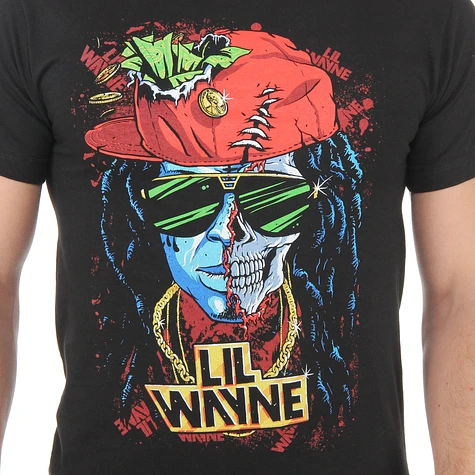 Lil Wayne - Half Skull T-Shirt