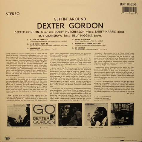 Dexter Gordon - Gettin' Around
