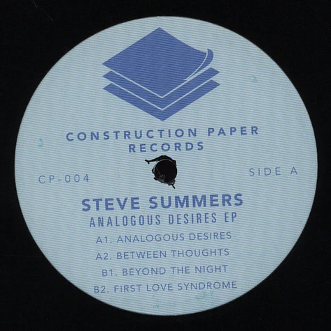 Steve Summers - Analogous Desires EP