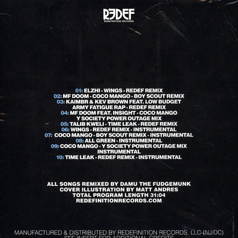 Damu The Fudgemunk - Redef Remixes