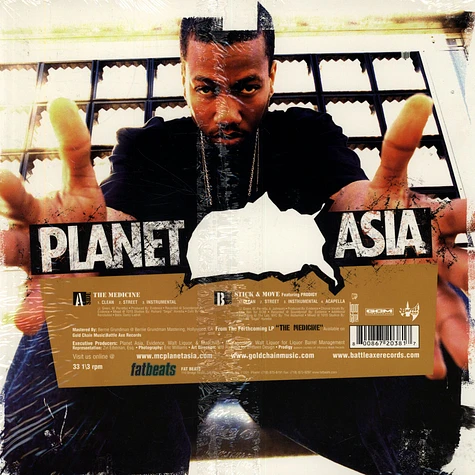 Planet Asia - The Medicine / Stick & Move
