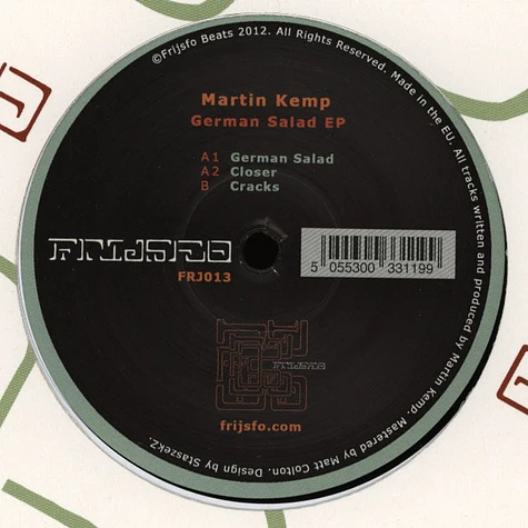 Martin Kemp - German Salad EP