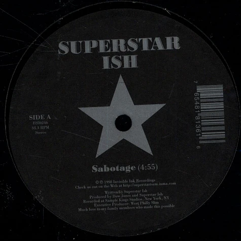 Superstar Ish - Sabotage