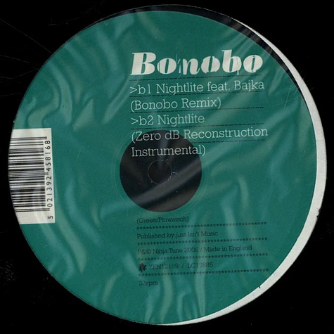 Bonobo - Nightlite Zero DB remix